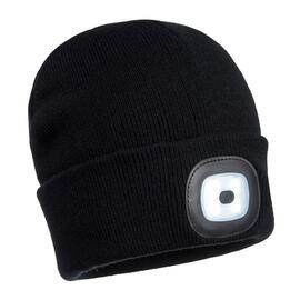  Gorro de Frio con doble LED recargable