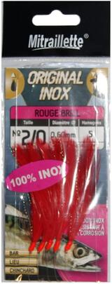 PLUMAS INOX CABALLA 2/0 Mitraillette