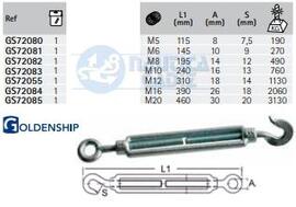 Tensor Ojo-Gancho 5mm-316