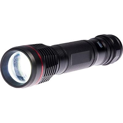 Linterna frontal con sensor led cob 8w 280lm/100lm + spot led 3w