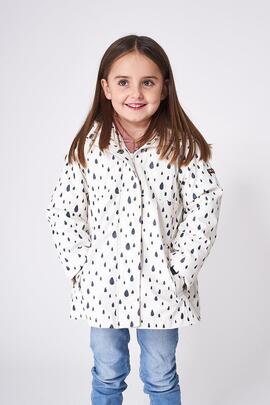 Chubasquero Niña C/ Borreguito Azul