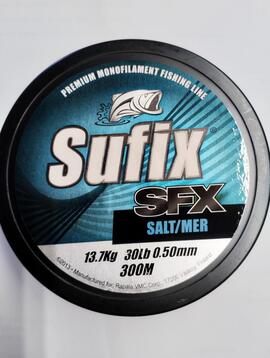 Monofilamento Sufix SFX 0.50-13.70Kgrs