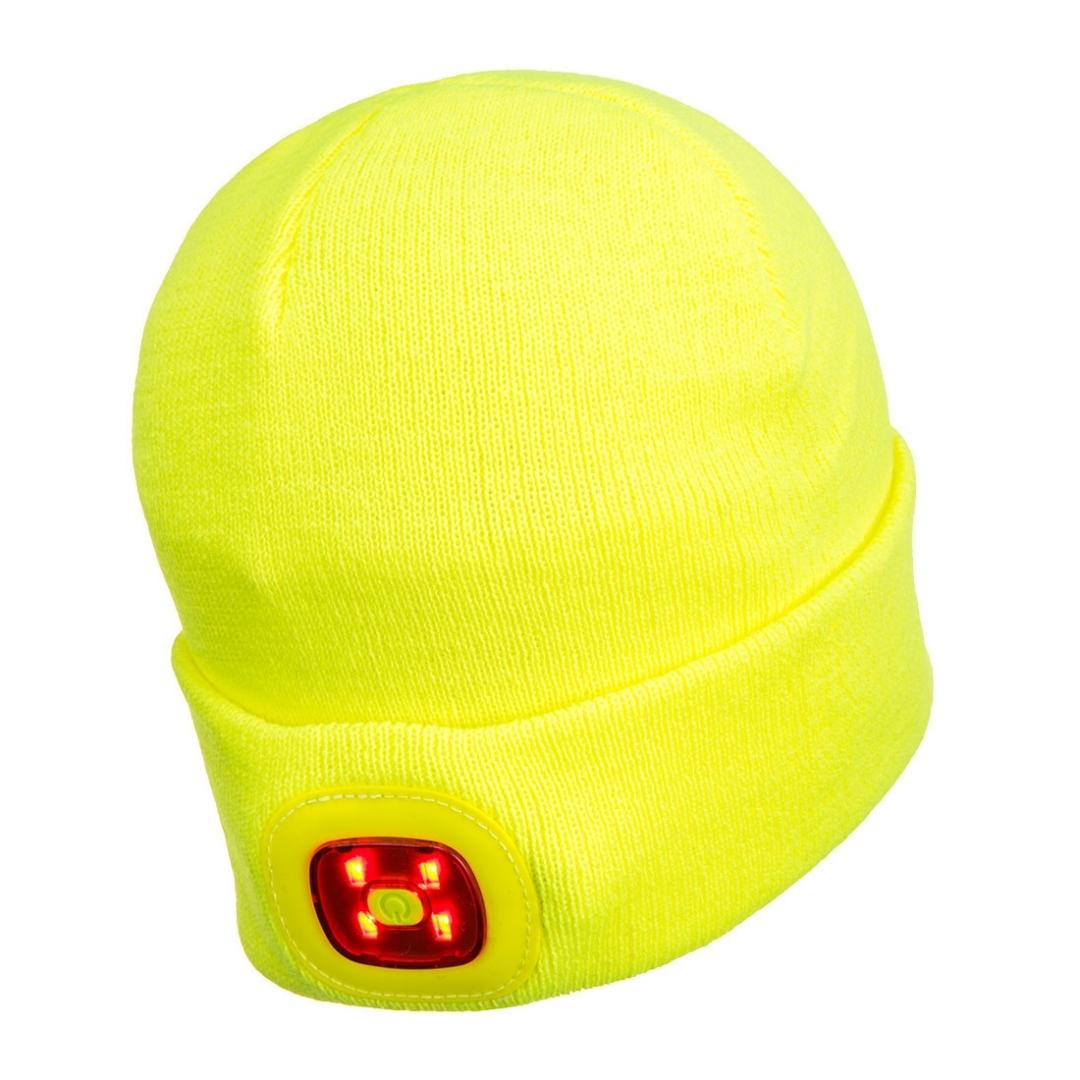 B028 - Gorro con doble LED recargable