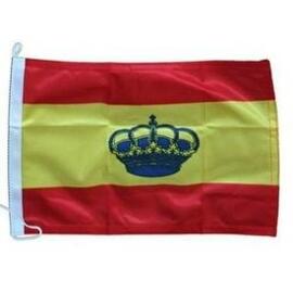  BANDERA ESPAÑA CON CORONA 60X40