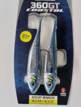 Vinilo Biscay  Minnow 9cm-21Grs (BIW)