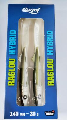 Señuelo vinilo  Raglou Hybrid