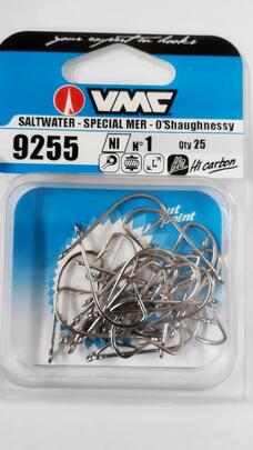 anzuelo MAR Saltwater 9255 NI Nº1 ( caja de 25 undds.)