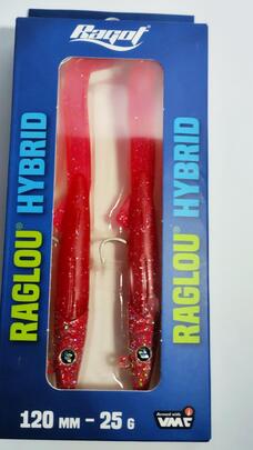 Señuelo vinilo  Raglou Hybrid
