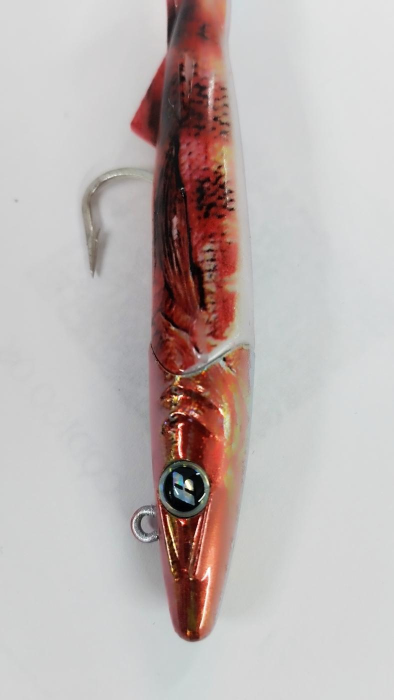 Señuelo vinilo  Raglou Hybrid120mm-25GRAMOS
