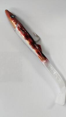 Señuelo vinilo  Raglou Hybrid120mm-25GRAMOS