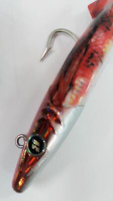 Señuelo vinilo  Raglou Hybrid 14cm-35 gramos