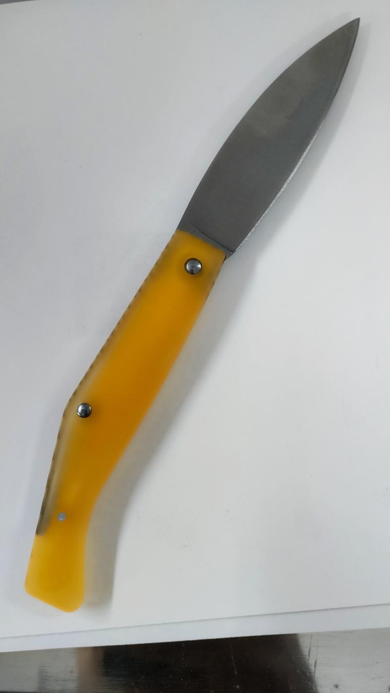 NAVAJA ANETO C/ MANGO DE PLASTICO  220 mm