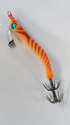 Señuelo Egi Sutte R Tiger (Naranja)
