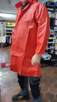 Impermeable PROFESIONAL MAR  3/4 Abierto con Botones goma