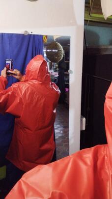 Impermeable PROFESIONAL MAR  3/4 CERRADO LARGO