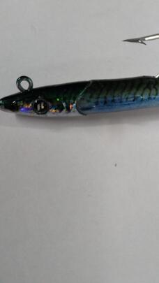 Señuelo vinilo Ragot Raglou Hybrid (CABALLA VERDE)