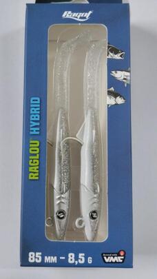 Raglou Hybrid 85-8.5g-SGW (BLANCO PURPURINA)