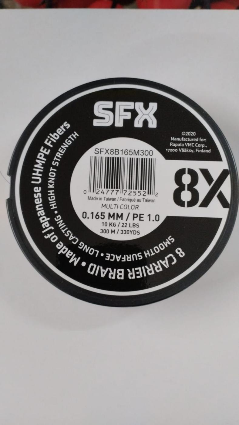 Línea Trenzada Super X8 300mtrs MULTICOLOR