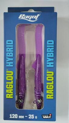 Raglou Hybrid 120-25g-PR (MORADO -PÚRPURA-BRILLANTINA)