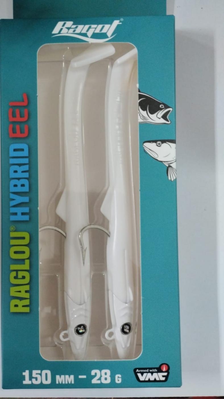Raglou Hybrid ELL-150mm-28g-CF (BLANCO NATA)