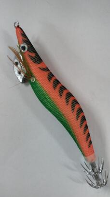 Señuelo Calamar 3.0 RG (NARANJA - VERDE )