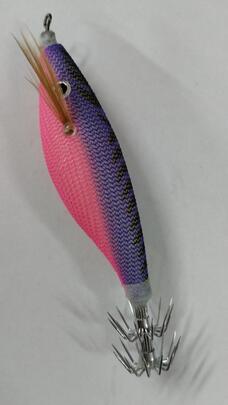 Señuelo calamar SS-PP (PÚRPURA ROSA)