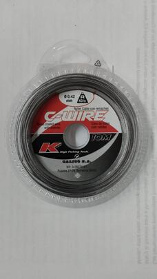 Cable de Acero  C/ Remaches-20kgrs (0.42mm)