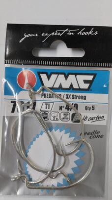 Anzuelo VMC 7317 TI Nº 4/0- 3X-STRONG (5 Unidades)