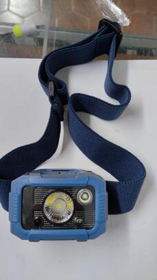 Linterna frontal LED C/Sensor