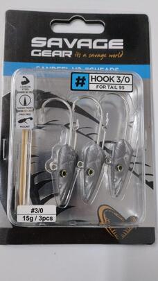  Cabezas Plomadas Sandeel V2 (3 unidades)