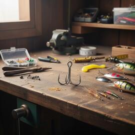 Anzuelo VMC 7547 Hybrid 1X Strong tin 5ud