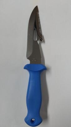 CUCHILLO DIVING C/FUNDA AZUL