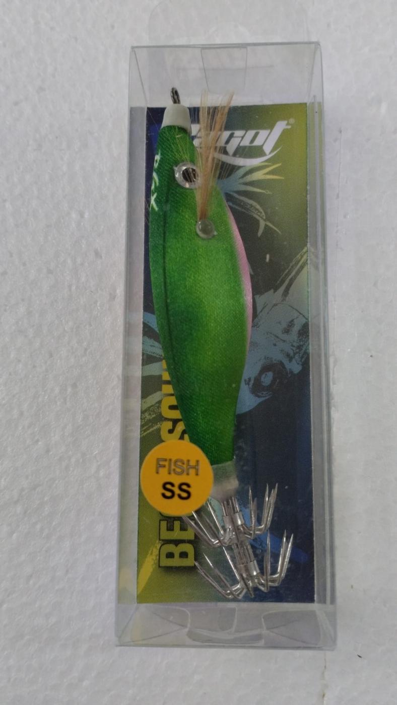 Señuelo Calamar BEGIX SS GREEN PINK NAT.