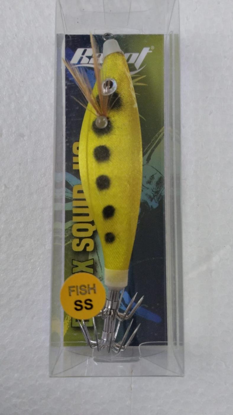 Señuelo Calamar BEGIX SS-YELLOW DOTS NAT...