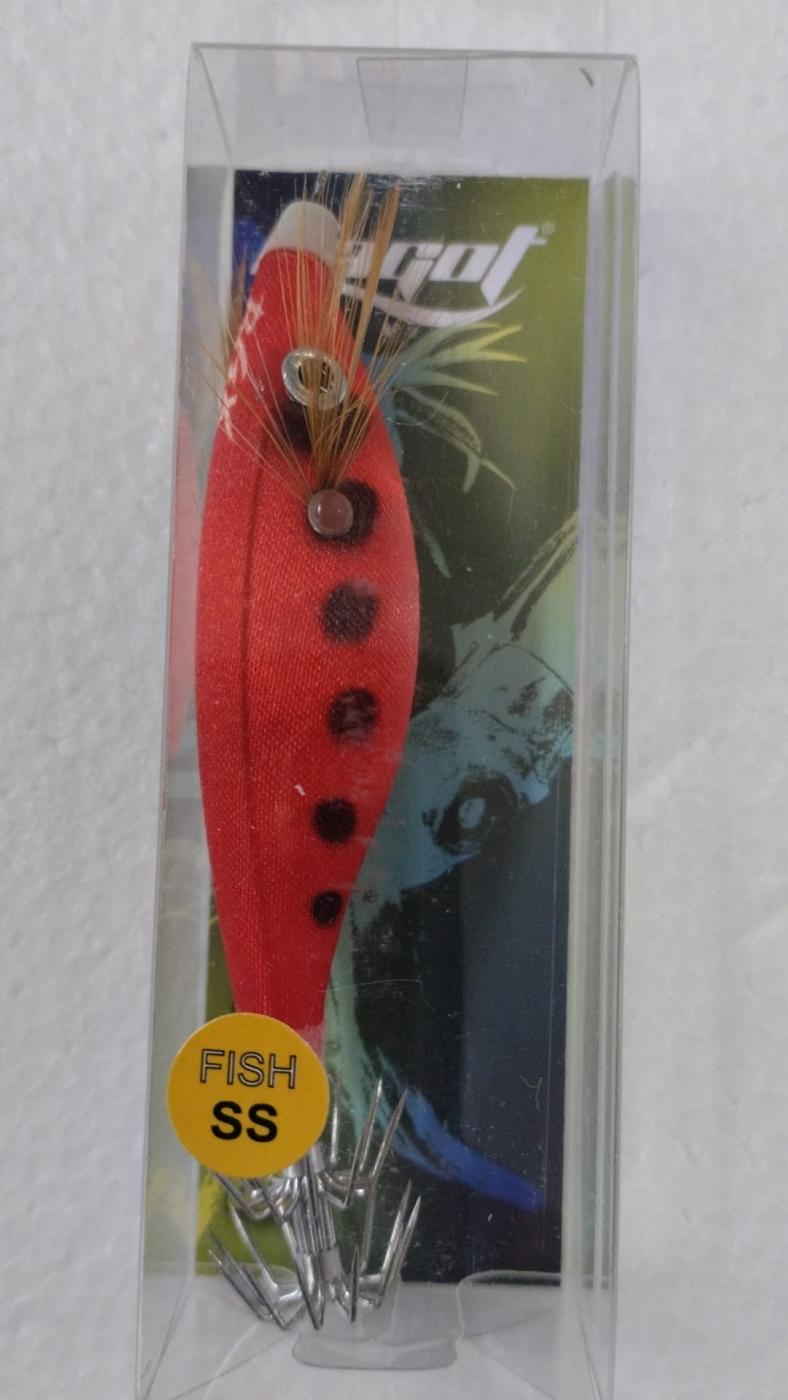 Señuelo Calamar BEGIX SS-RED DOTS NATURAL.