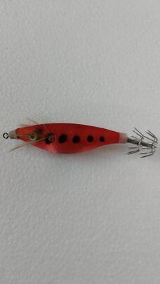 Señuelo Calamar BEGIX SS-RED DOTS NATURAL.