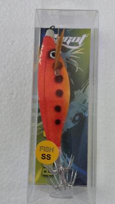 Señuelo Calamar BEGIX SS-ORANGE DOTS NAT.