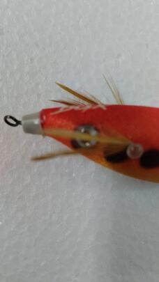 Señuelo Calamar BEGIX SS-ORANGE DOTS NAT.