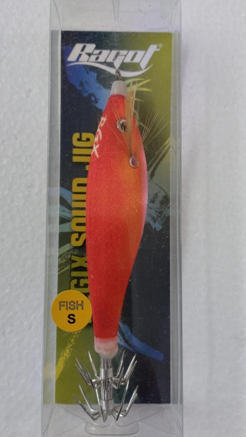 Señuelo Calamar BEGIX S-ORANGE PINK NAT.