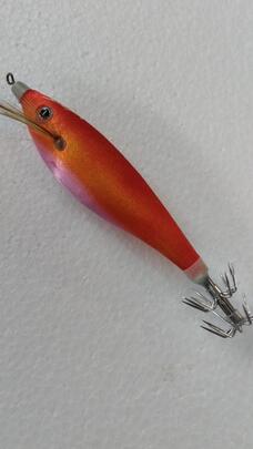Señuelo Calamar BEGIX S-ORANGE PINK NAT.