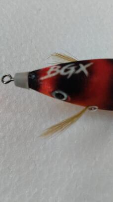 Señuelo Calamar BEGIX S ORANGE BLACK NAT.-TIGRE-