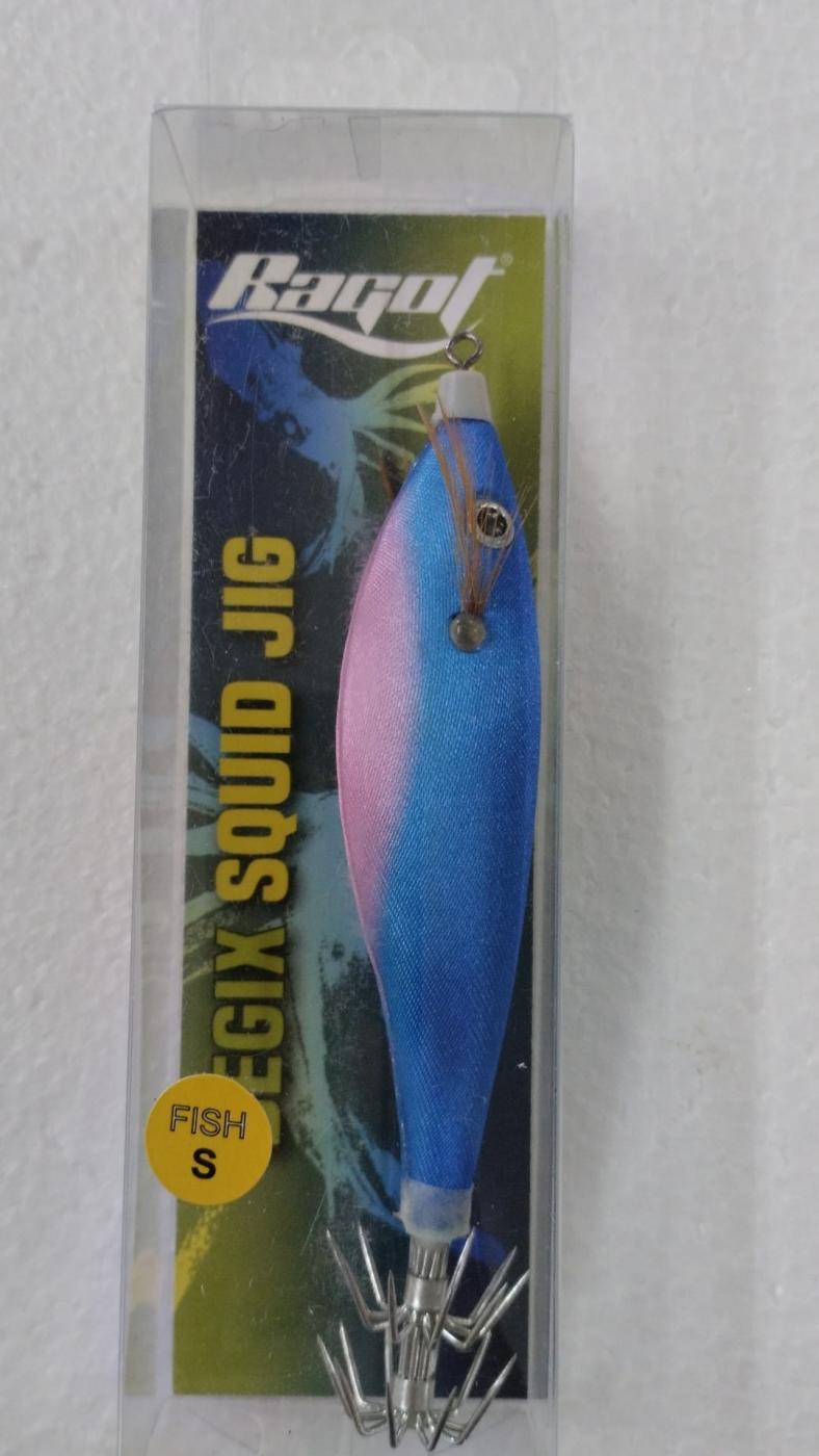 Señuelo Calamar BEGIX S-BLUE / PINK NAT.
