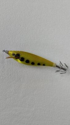 Señuelo Calamar BEGIX S YELLOW DOTS NAT.