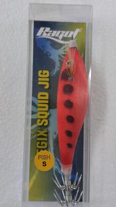 Señuelo Calamar BEGIX S-RED DOTS NATURAL