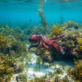 Señuelo Calamar BEGIX GAMBA 2.5 ORANGE PINKNATURAL