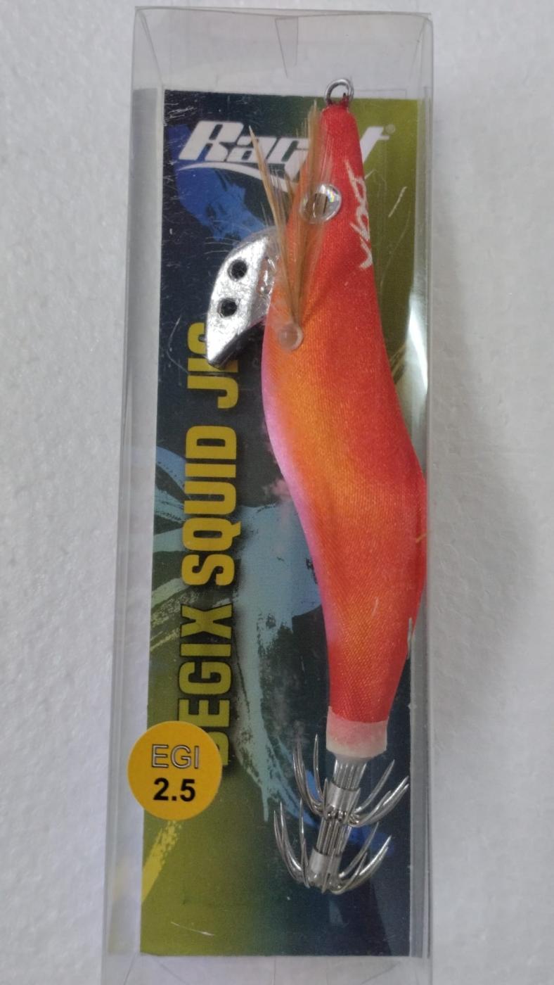 Señuelo Calamar BEGIX GAMBA 2.5 ORANGE PINKNATURAL