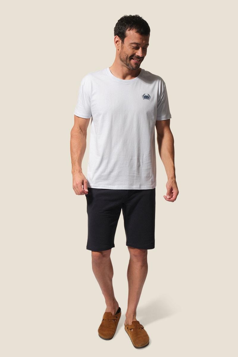 Camiseta cuello redondo CREW-CIELO