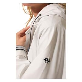  Náutica UNISEX Impermeable-BLANCO