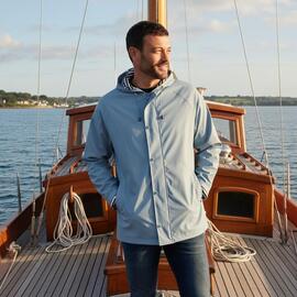  Náutica UNISEX Impermeable-PERLA