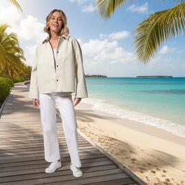 Impermeable  Diseño Epona-ECRU